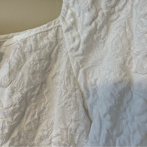 White Ruffled Dress 🤍 - Picture 6 of 8